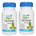Picture of HealthVit TUL-C Tulsi powder 250 mg 60 Capsules (Pack Of 2)