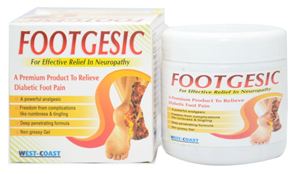 Picture of Footgesic Gel Relieve Diabetic Foot Pain 100 gm ( Pack of 2)