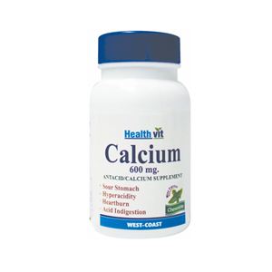 Picture of HealthVit Calcium 600 MG 30 Tablets
