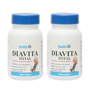 Picture of HealthVit Diavita Total 30 Capsules (Pack Of 2)