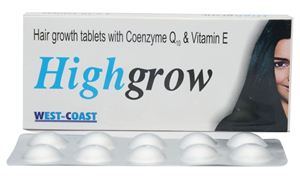 Picture of Highgrow 30 Tablets for Hair Growth & Hair Fall Prevention 