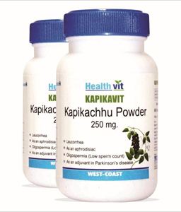 Picture of HealthVit KAPIKAVIT Kapikachu Powder 250 mg 60 Capsules (Pack Of 2)