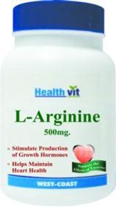 Picture of Healthvit L-Arginine 60 Capsules