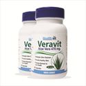 Picture of Healthvit Veravit Aloe Vera 470 mg 60 Capsules(Pack Of 2)