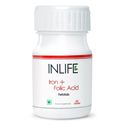 Picture of INLIFE Iron + Folic Acid (60 Tabs)