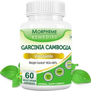 Picture of Morpheme Garcinia Cambogia for Weight Control - HCA > 60% - 500mg Extract - 60 Veg Capsules