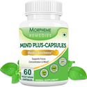 Picture of Morpheme Mind-Plus Capsules For Mental Alertness - 500mg Extract - 60 Veg Capsules-1 Bottle