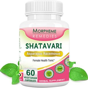 Picture of Morpheme Shatavari (Asparagus Racemous) - Female Health Tonic - 500mg Extract - 60 Veg Capsules
