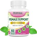 Picture of Morpheme Female-Support Supplements For Menstrual Comfort - 600mg Extract - 60 Veg Capsules-1 Bottle