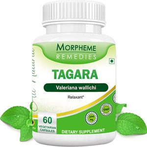 Picture of Morpheme Valerian (Tagara) Capsules - Relaxant - 500mg Extract - 60 Veg Capsules-1 Bottle