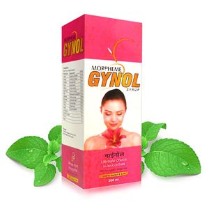 Picture of Morpheme Gynol Syrup For Leucorrhea & Vaginal Discharge-1 Botttle