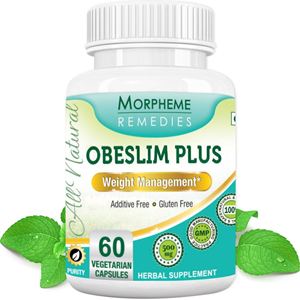 Picture of Morpheme Obeslim Plus for Weight Loss - 500mg Extract - 60 Veg Capsules