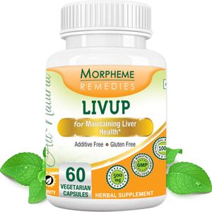 Picture of Morpheme Livup Capsules for Maintaing Liver Health - 500mg Extract - 60 Veg Capsules