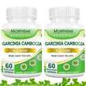 Picture of Morpheme Garcinia Cambogia for Weight Control - HCA > 60% - 500mg Extract - 60 Veg Capsules - 2 Bottles