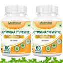 Picture of Morpheme Gymnema Slyvestre (Meshshringi) - Anti-Diabetic - 500mg Extract - 60 Veg Capsules - 2 Bottles