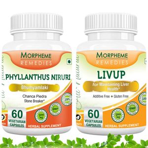 Picture of Morpheme Combo Supplements For Liver Disease & Fatty Liver-2 bottels