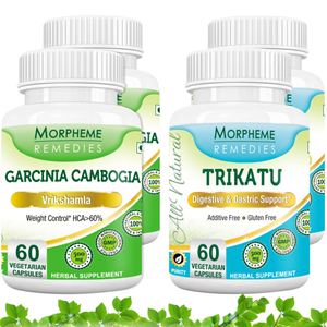 Picture of Garcinia Cambogia + Trikatu  Supplement For Weight Loss (4 Bottles) 