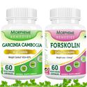 Picture of Morpheme Garcinia Cambogia + Forskolin Supplement For Weight Loss-2 bottels