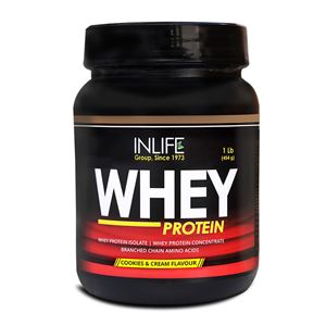 Picture of INLIFE Whey Protein 1Lb  (Cookies and Cream Flavour)