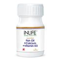 Picture of INLIFE Fish Oil + Calcium + Vitamin D3 (60 Capsules)