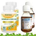 Picture of Morpheme Boswellia Curcumin Plus + Arthcare Oil For Joint Support (4 Bottles)