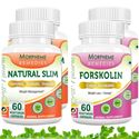Picture of Morpheme Natural Slim + Forskolin Supplement For Weight Loss (4 Bottles)