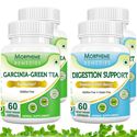 Picture of Morpheme Garcinia Cambogia Green Tea + Digestion Support For Weight Loss, Digestive Health (4 Bottles)