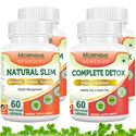 Picture of Morpheme Natural Slim + Complete Detox For Complete Body Cleansing and Weight Loss (4 Bottles)