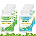 Picture of Morpheme Garcinia Cambogia Green Tea + Trikatu Supplement For Weight Loss (6 Bottles)