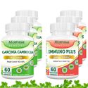 Picture of Morpheme Garcinia Cambogia + Immuno Plus Supplement For Weight Loss (6 Bottles)