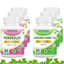 Picture of Morpheme Garcinia Cambogia Green Tea + Forskolin Supplement For Weight Loss (6 Bottles)