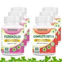 Picture of Morpheme Forskolin + Complete Detox For Complete Body Cleansing and Weight Loss (6 Bottles)