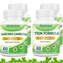 Picture of Garcinia Cambogia + Trim Formula  Supplement For Weight Loss (4 Bottles) 