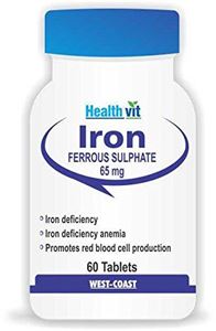 Picture of Healthvit Iron 65mg 60 Tablets