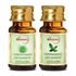 Picture of StBotanica Lemongrass + Peppermint Pure Essential Oil (10ml Each)