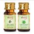 Picture of StBotanica Tea Tree Oil + Lemongrass Pure Essential Oil (10ml Each)