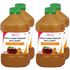 Picture of StBotanica Apple Cider Vinegar With Honey - 500ml - 100% Natural With Goodness of "Mother" of Vinegar - 4 Bottles