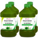 Picture of StBotanica Wheatgrass With Aloevera - 500ml - 100% Natural - 4 Bottles