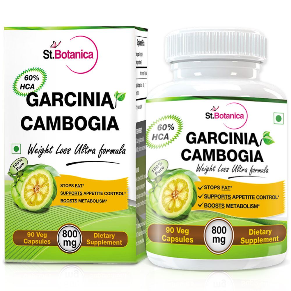 StBotanica Garcinia 60% HCA 800mg + Apple Cider Vinegar ...