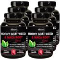 Picture of StBotanica Horny Goat Weed + Maca Root Extract - 800mg - 60 Veg Caps - Buy 3 Get 3 Free + Extra 35% Off