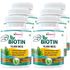 Picture of StBotanica Biotin For Healthy Hair, Skin & Nail Care - 10,000 MCG - 60 Veg Caps - Buy 3 Get 3 Free + Extra 30% Off