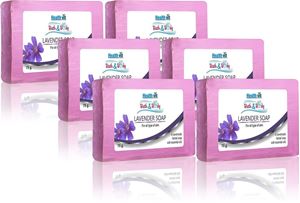 Picture of Healthvit Bath & Body Lavender Soap 75g - Pack of  6.