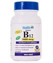 Picture of Healthvit Vitamin B12  Methylcobalmin 3000mcg 60 Tablets