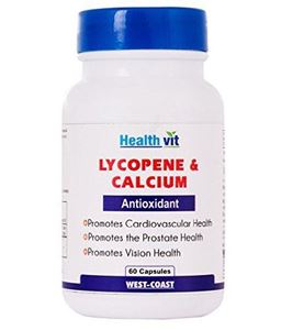 Picture of Healthvit Lycopene With Calcium 60 Capsules