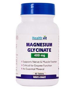 Picture of Healthvit Magnesium Glycinate 400 Mg 60 Capsules