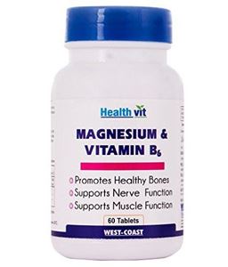 Picture of Healthvit Magnesium & Vitamin B6 60 Tablets