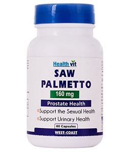 Picture of Healthvit Saw Palmetto 160mg 60 Capsules