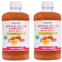 Picture of Healthvit Apple Cider Vinegar  With Honey (Pack of 2) Natural & Pure With Goodness Of Mother Vinegar 500ml
