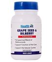 Picture of Healthvit Grape Seed Extract + Bilberry Extract 60 Capsules