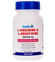 Picture of Healthvit L-Arginine & L-Ornithine 500 mg/250 mg 60 Tablets